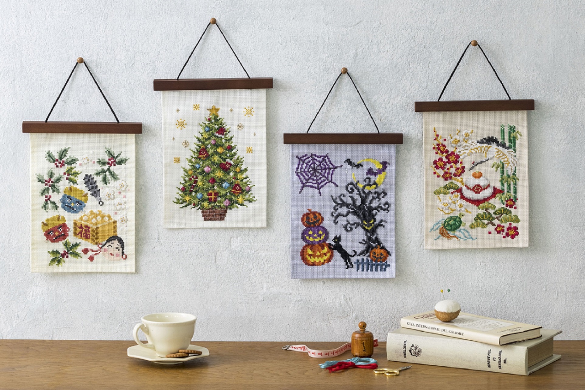 Seasonal events embroidery kit